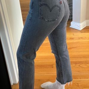 Levi’s wedgie straight jeans